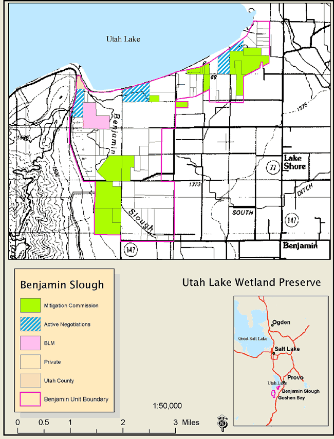 Benjamin Slough Map