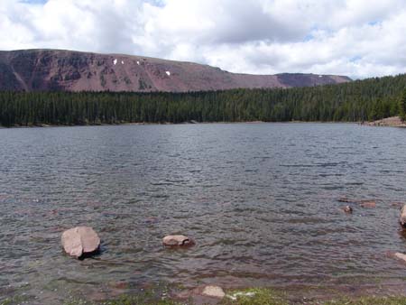 Brown Duck Lake before stabilization