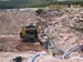 06-Brown Duck Lake Stabilization, installing gabion baskets at downstream cut-off wall