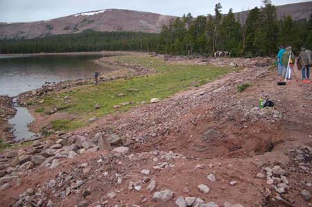 10b-Clements Lake Dam embankment