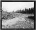 HAER photo showing downstream face and toe of Dam looking northwest, July 1985