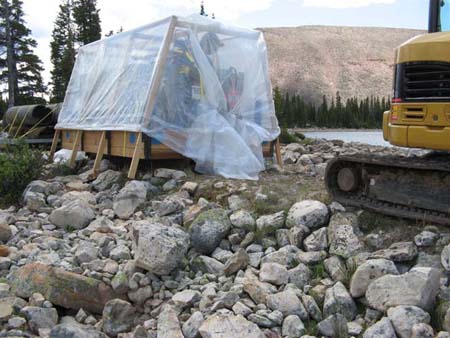 02-Drfit Lake Stabilization, fuel containment area and safety hut