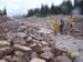 10-Drift Lake Stabilization, looking downstream through completed breach channel