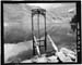 HAER photo of upright outlet gate wheel, stem and stem guide looking northwest at Drift Lake, July 1985