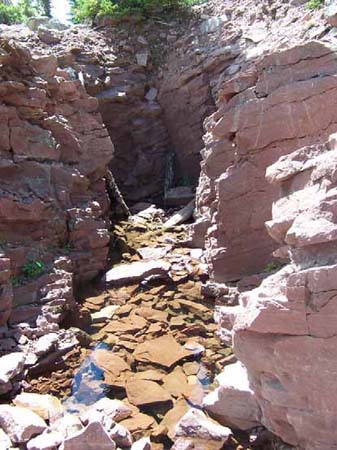 01-Upstream end of Farmers Lake Tunnel outlet