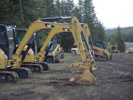 03-Equipment used to stabilize lakes in Garfield Basin