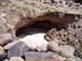 Seepage hole in Kidney Lake Dam prior to stabilization (3)