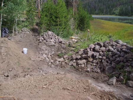 04b-Water Lily Lake Stabilization, excavation