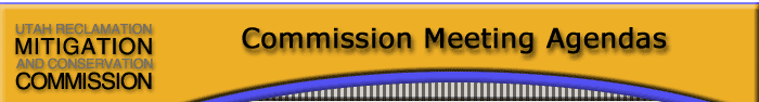 Commission Meeting Agenda Page Header