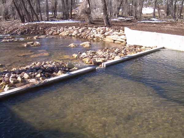 Jasper Pike Diversion Structure April 8, 2010